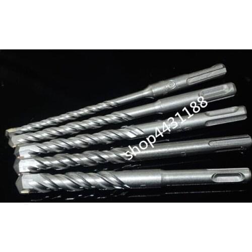 1pcs cemented carbide drill bit Round handle Two pits and two slots 3mm~12mm diameter steel metal tungsten steel drill bit