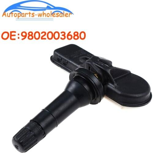 Car 9802003680 9811536380 TPMS Tire Pressure Sensor For Peugeot 207 301 308 3008 408 508 5008 For Citroen C4 C5 DS4 DS5 433MHZ