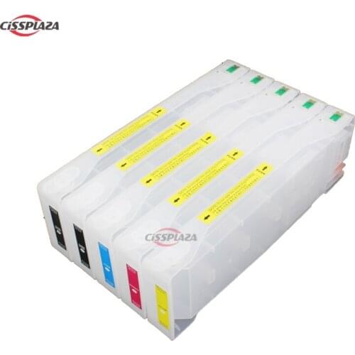 CISSPLAZA 700ml T6361 T6371 T5961 T5971 refillable ink cartridges compatible for EPSON pro 7700 pro 7710 pro 9700 pro9710
