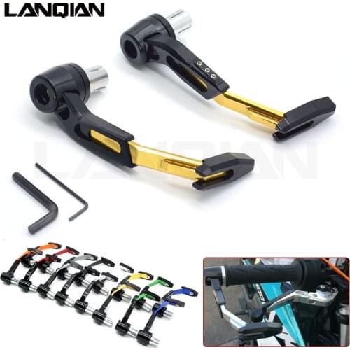 CNC Universal 7/8" 22mm Motorcycle Brake Clutch Protector Lever Guard For HONDA CRF230F XR230 XR250 XR400 CRF 230F XR 250 230