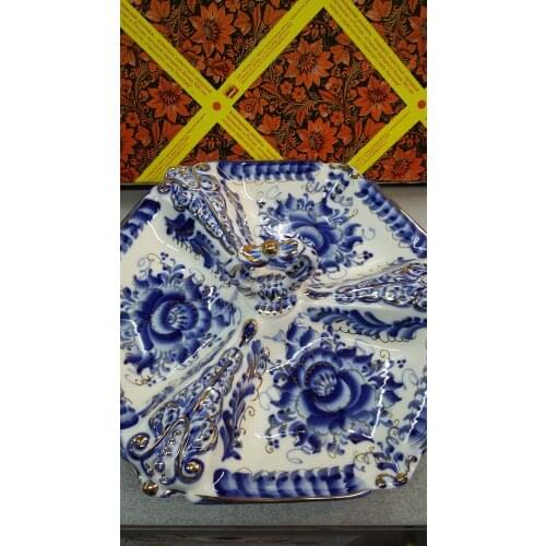 Гжельские узоры Plate Sets