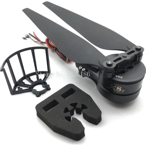 Hobbywing X8 plant protection brushless electric motor power package system FOC aircraft model integrated uav accessories