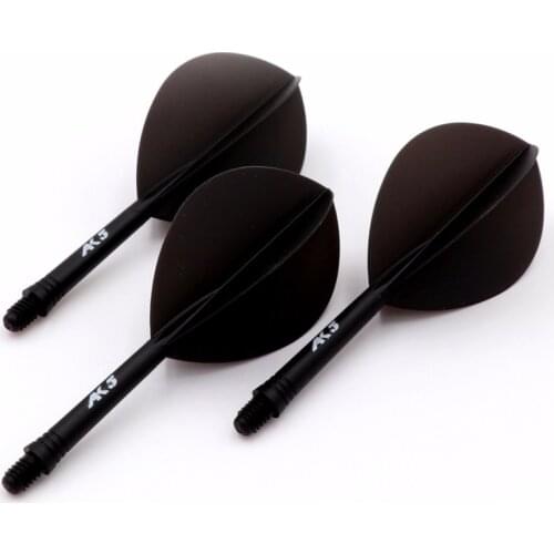 CUESOUL Integrated Dart Shaft and Flights Pear-Teardrop Shape,Set of 3 pcs