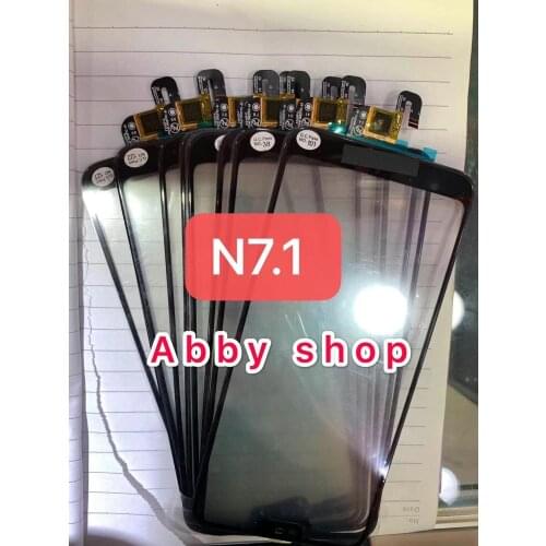 3M Tape with N7.1 Touch Panel Sensor For Nokia 7.1 N7.1 Touch Screen Digitizer Touchscreen Glass