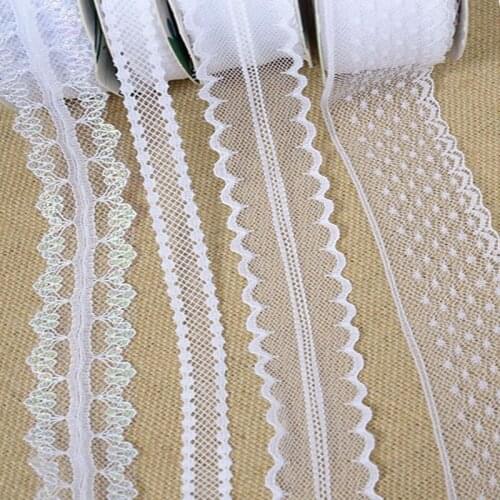 20Yards Ribbon Lace For Crafts Supplies DIY Flower Gift Wrapping Ribbons For Bows Christmas Decoration Fabric Sewing Accessories