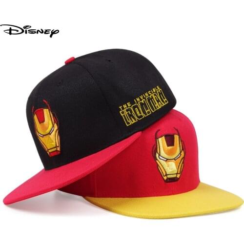Disney Fashion Fastball CAP iron Man Beach Party Hip Hop hat Snapback Hat Outdoor Casual Sun Baseball Cap Bone Dropshipping