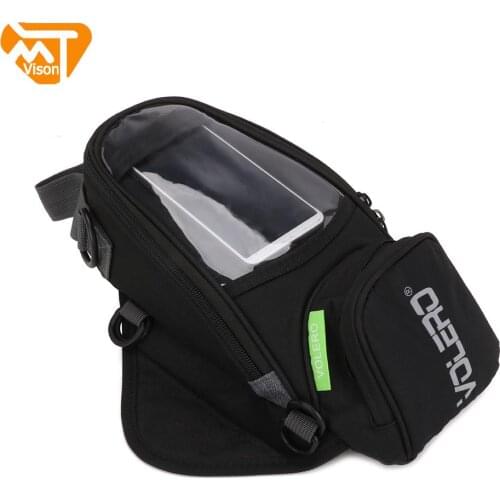 Motorcyle Black Oil Fuel Tank Bag Waterproof Cover For HONDA Suzuki KTM Yamaha Kawasaki Racing Sport
