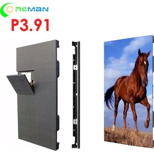 Wholesale high brightness ICN2038S MBI5124 Indoor front Access led rental led display module cabinet power supply