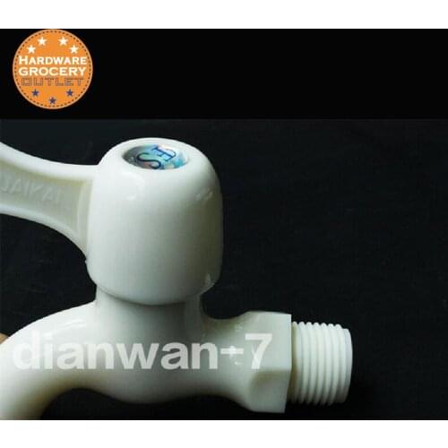 Plastic PVC Water Faucets 6pcs/pack