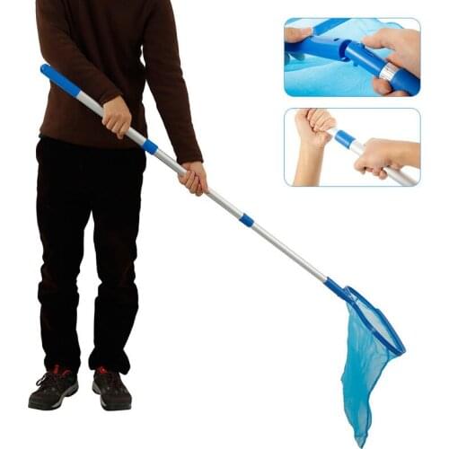 Professional Leaf Rake Deep Bag Swimming Pool Cleaning Nets Spa Rubbish Skimmer Pool Net Pool Cleaning Net Piscina Accessories
