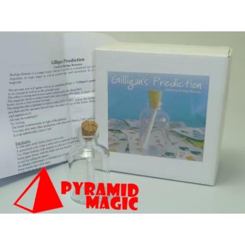 Gilligan Prediction (Gimmicks and instruction) - Trick,Mentalism Magic,Close up,super effect,street magic