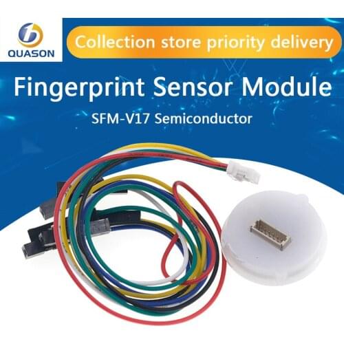 SFM-V1.7 Semiconductor Integrated Touch Capacitive Acquisition And Identification Fingerprint Sensor Module UART Communication
