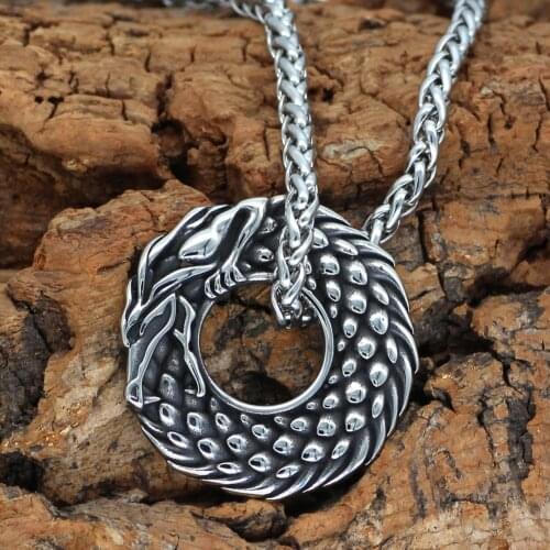 Nordic viking Scandinavian knot rune The Horns of Odin amulet pendant necklace,viking jewelry
