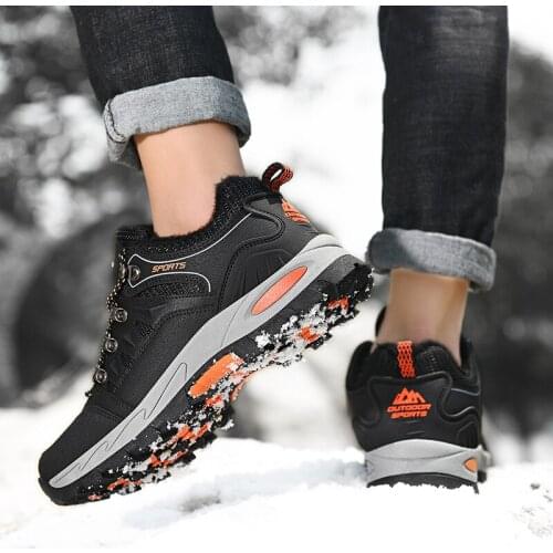 Women Sneakers Men Running Shoes Winter Plus Velvet Warm Outdoor Hiking Shoe Tenis Casual Sports For Male Trainers 2021 Brand 48