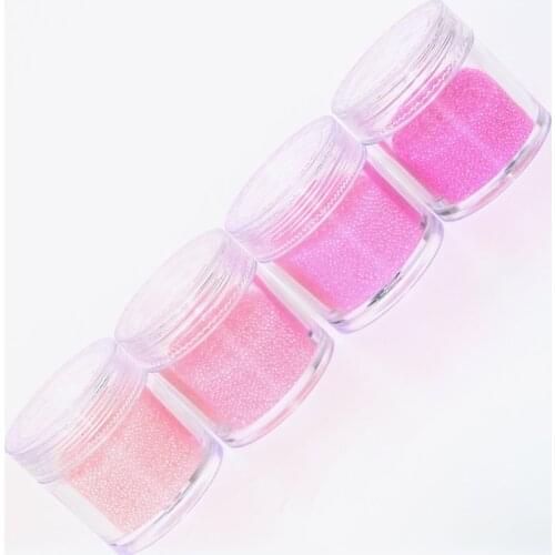 1jar=10g Nail Charm Caviar Nail Art Decorations 4 Colors Jewelry Manicure Accessories Home Phone Earring Decorations