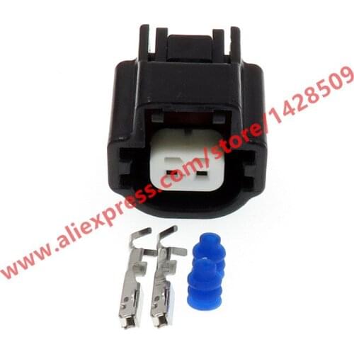 20 Sets 2 Pin Female Sealed Waterproof Electrical Automotive Wiring Connector 7183-7872-30