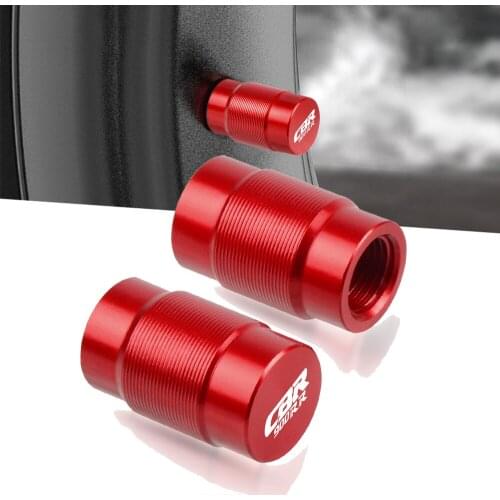 Motorcycle Accessories Couple Aluminum For Honda CBR900RR CBR 900R Vehicle Wheel Tire Valve Stem Caps Cover for Universal cycle