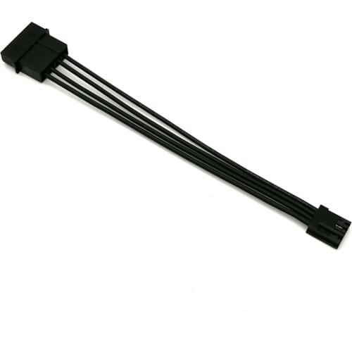 Angitu Molex/IDE 4Pin to Floppy Power Cable D type Molex 5.08pitch to Mini 4Pin Adapter Cable