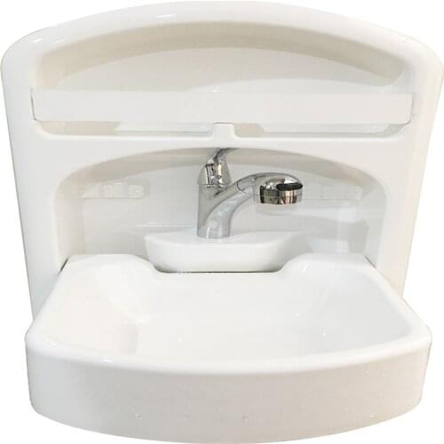 Boat Caravan RV Camper White Acrylic Folding Sink 742*464*398/150mm GR-Y001