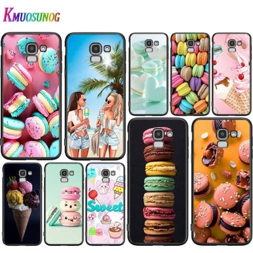 Ice Cream Foods For Samsung Galaxy J8 J7 Duo J6 J5 Prime J4 Plus J3 J2 Core 2018 2017 2016 Phone Case Cover