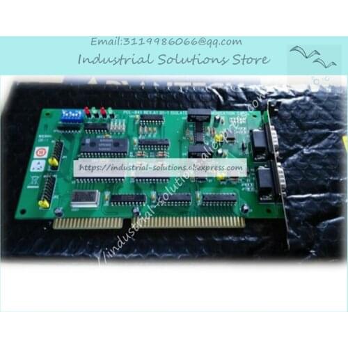 PCL-841 REV.A1 01-1 Double Port Industrial Board ISOLATED Card Tested
