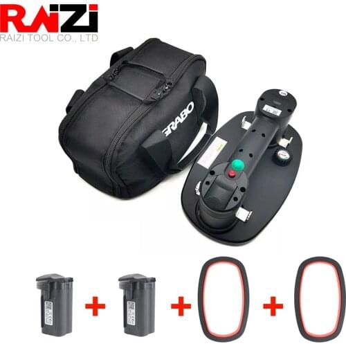 Raizi Grabo Electric Vacuum Suction Cup Liter Holder 170 kg capacity for Wood Granite Glass Large Format Tile Lifting Tool
