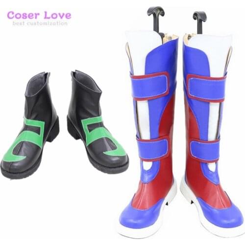 KING OF PRISM by PrettyRhythm Ichijo Shin THE HERO Kagami Taiga Cosplay Shoes Boots Halloween Christmas Shoes