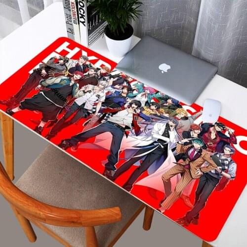 Rubber Desk Mat 900x400 mm Hypnosis Mic Mousepad Gaming Table Pad Medium/Large Mouse Mat For Computer Laptop office and Gaming