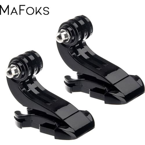 2pcs J Hook Buckle Torso Belt Helmet Mount Base For Gopro Hero 7 6 5 4 Session Xiaomi Yi 4K SJCAM SJ4000 Wifi Camera Accessories