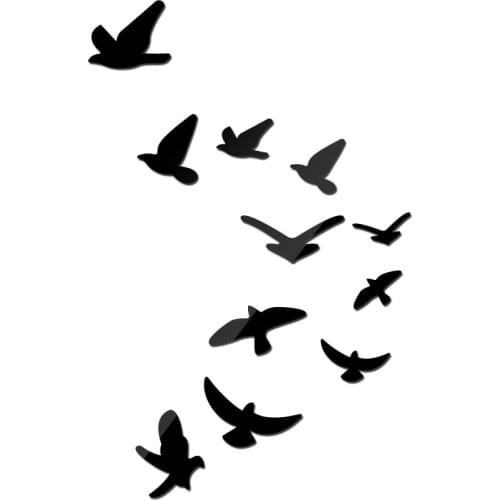 Top fashion girls! diy fairy angel with stars acrylic wall stickers kids bedroom decoration 3d home decor