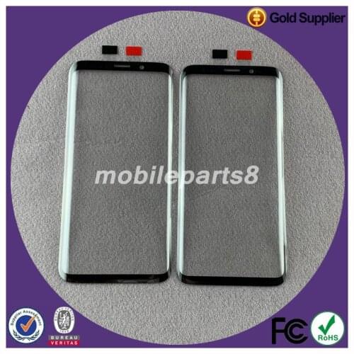 100pcs/lot Free shipping Screen outer Glass for samsung S9 S9plus S8 note8 note9 note5 S10 S10plus Front Glass Replacement