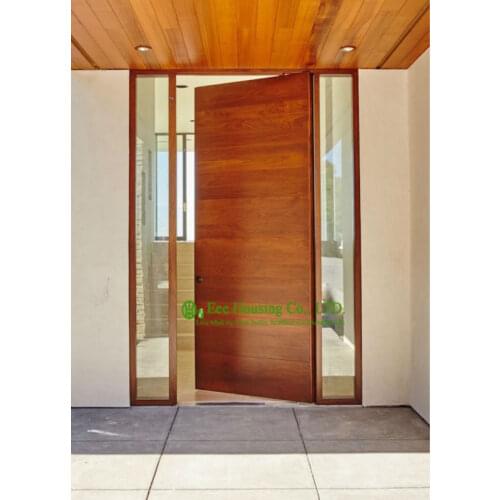 Interior pivot door cost, modern design wood pivot door