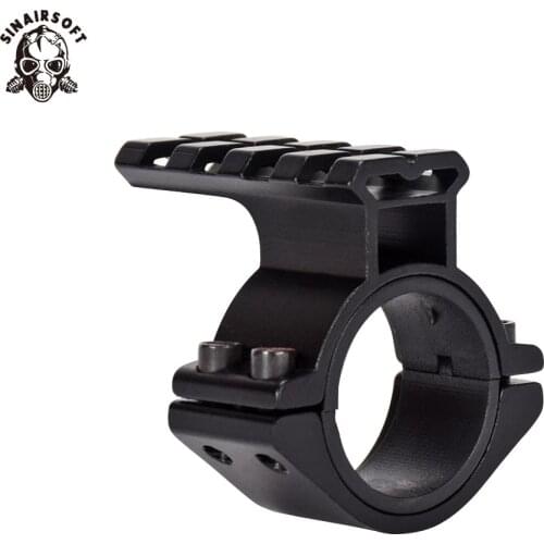 SINAIRSOFT 30mm Ring 20mm Scope Tube Flashlight Laser Weaver Picatinny Rail Mount Adapter Aluminum Paintball Accessories 25.4mm