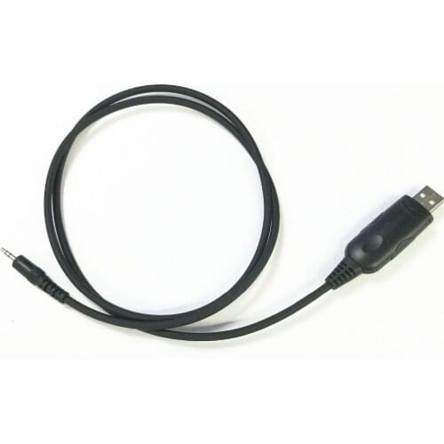 1 Pin 2.5mm USB Programming Cable for MOTOROLA GP88S GP3688 GP2000 CP200 P040 EP450 GP3188 Radio Walkie Talkie
