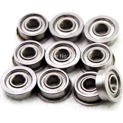 10pcs Shielded Model Flange Bearing 8 x 14 x 4mm MF148zz