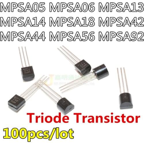 50pcs/lot MPSA44 KSP44 A44 TO-92 High Voltage Transistor