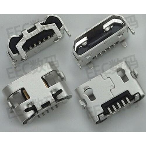 100pcs Micro USB 5pin DIP2 mini Connector Mobile Charging port For Huawei Y5 II CUN-L01 Mini MediaPad M3 lite P2600 BAH-W09/AL00