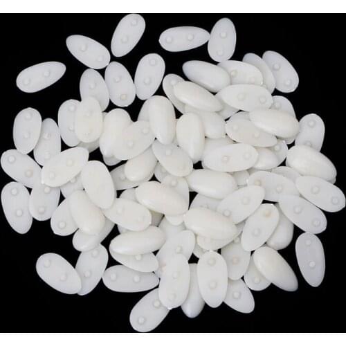 100 PCS Nail Art Removable Practice Tips for Training Display Stand Holder Tools