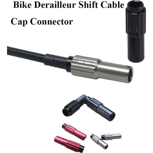 2pc Bike Derailleur Shift Cable Cap Connector Microshift Bicycle Shifter Line Fine Adjustment Screw MTB Road Bicycle Accessories
