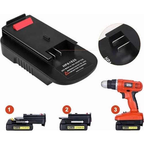 20V Battery Adapter For Black Decker 18V Tools Convert Black Decker Set Tool