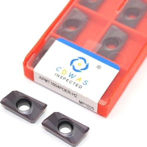 APMT1604 H2 MP1025 Roughing Carbide Inserts Milling Turning Tool Blade APMT 1604 CNC Lathe Cutting Tools For BAP400R Tool Holder