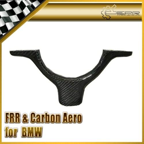 Car Styling For BMW E46 M3 Carbon Fiber Steering Wheel Trim