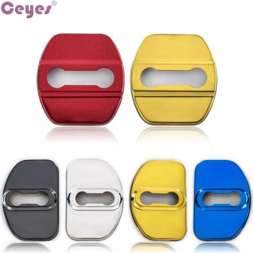 Ceyes Car Styling Auto Cover Car Emblem Case For Renault Megane 2 Megane 3 Koleos Kadjar Stainless Steel Car-Styling Accessories