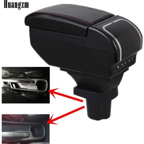 For kia picanto armrest box 9USB interface suitable for left driving and right driving