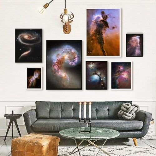 Hd Prints Starry Sky Canvas Painting Wall Art Cloud Dream Landscape Poster Home Decor For Living Room Modular No Frame Pictures