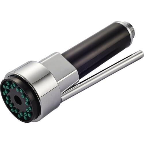 Chrome Faucet Spray Head, Kitchen Sink Faucet Replacement Pull out Spout Shower Nozzle Head