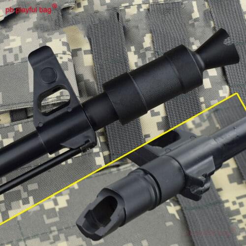 PB Playful bag Outdoor sports game gel ball gun RenXiang AK47 Horn fire cap cp105 AK74 upgrade material toys accessories MG16