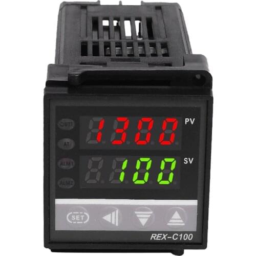 Mutil-Input Economical Temperature Controller Universal Input Relay Output REX C100