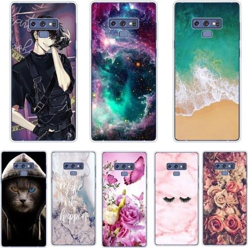 Soft TPU silicone Cases FOR Samsung Galaxy Note 9 Cover FOR Samsung Note 9 Phone Cases Cat
