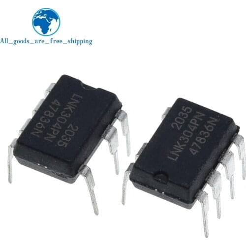 10PCS LNK304PN DIP7 LNK304P DIP LNK304 DIP-7 304PN new and original IC